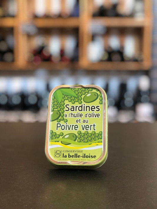 Sardines - à l'huile d'olive et au Poivre vert - cooks&wines GmbH